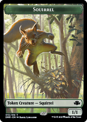 Insect // Squirrel Double-Sided Token [Dominaria Remastered Tokens] | KingTCG.ca