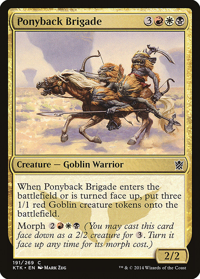 Ponyback Brigade [Khans of Tarkir] | KingTCG.ca