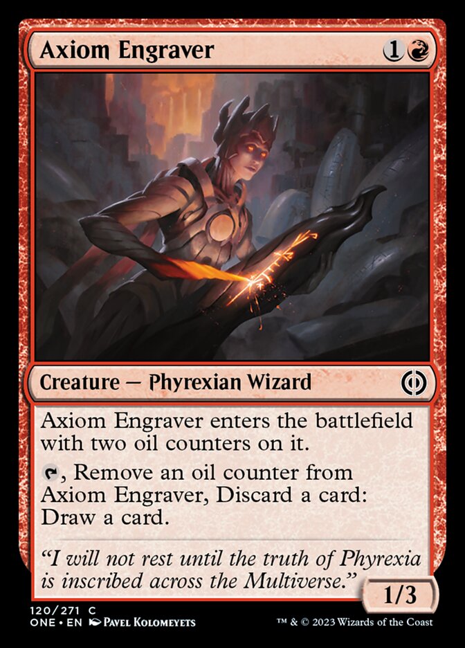 Axiom Engraver [Phyrexia: All Will Be One] | KingTCG.ca