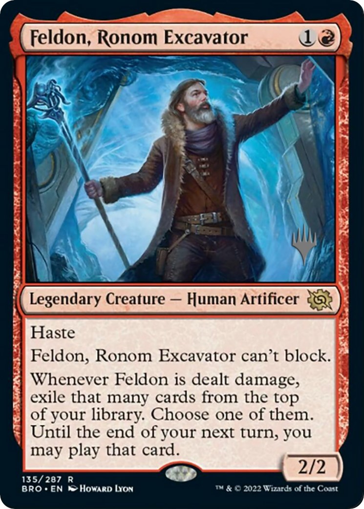 Feldon, Ronom Excavator (Promo Pack) [The Brothers' War Promos] | KingTCG.ca