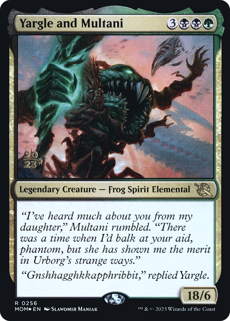 Yargle and Multani [March of the Machine Prerelease Promos] | KingTCG.ca