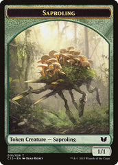 Snake (021) // Saproling Double-Sided Token [Commander 2015 Tokens] | KingTCG.ca