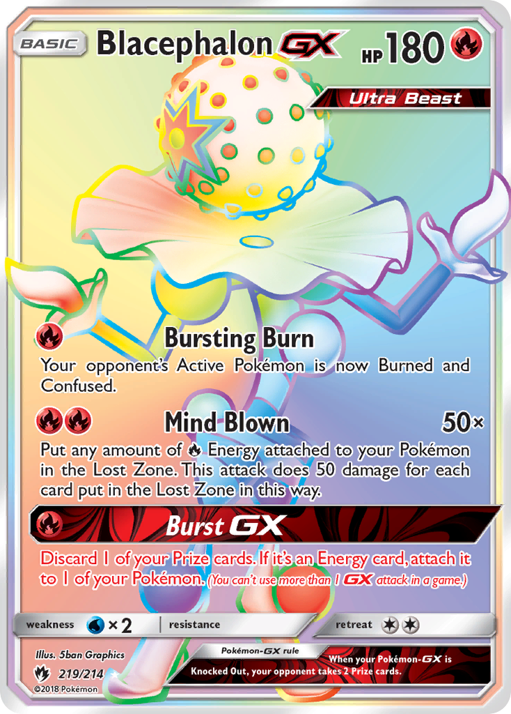 Blacephalon GX (219/214) [Sun & Moon: Lost Thunder] | KingTCG.ca