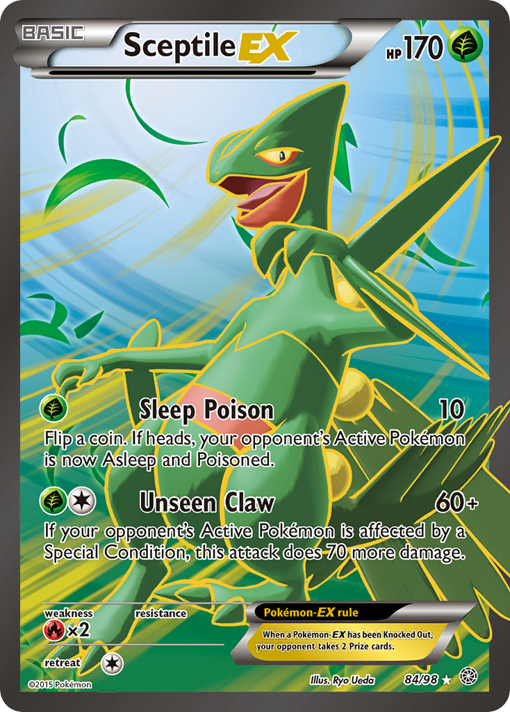 Sceptile EX (84/98) [XY: Ancient Origins] | KingTCG.ca