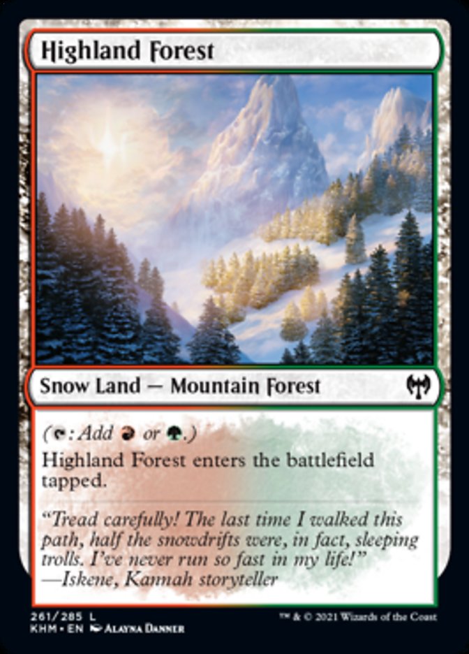 Highland Forest [Kaldheim] | KingTCG.ca