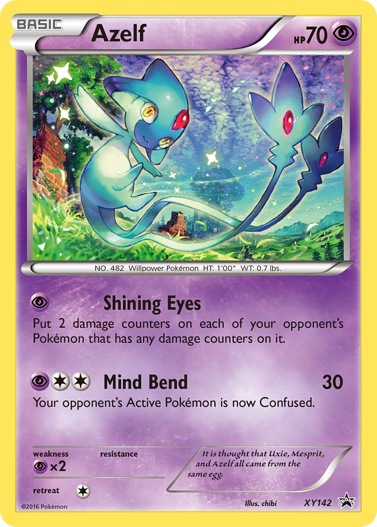 Azelf (XY142) [XY: Black Star Promos] | KingTCG.ca