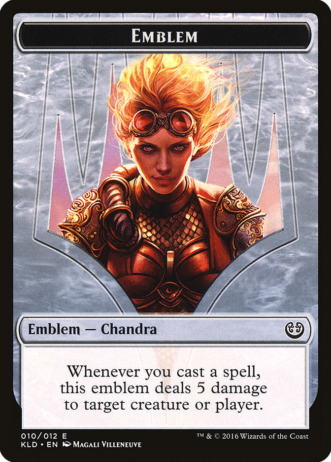 Chandra, Torch of Defiance Emblem [Kaladesh Tokens] | KingTCG.ca