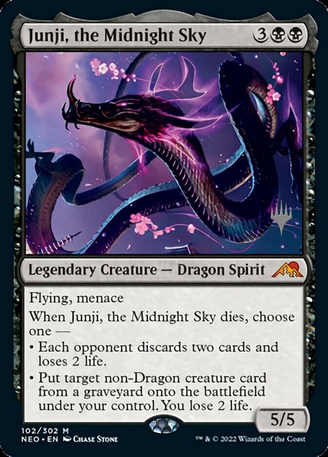 Junji, the Midnight Sky (Promo Pack) [Kamigawa: Neon Dynasty Promos] | KingTCG.ca