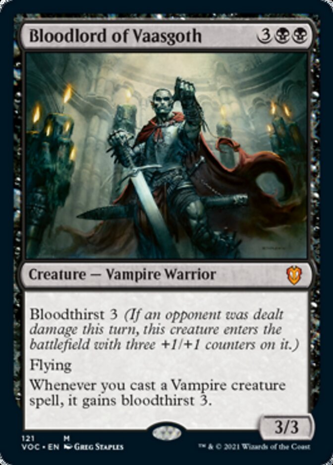 Bloodlord of Vaasgoth [Innistrad: Crimson Vow Commander] | KingTCG.ca