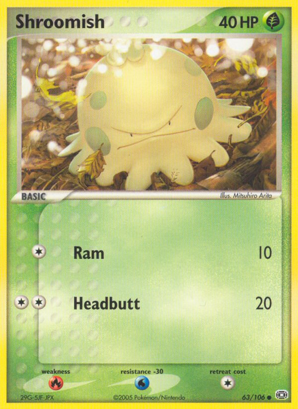 Shroomish (63/106) [EX: Emerald] | KingTCG.ca