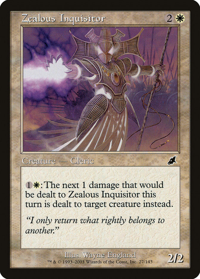 Zealous Inquisitor [Scourge] | KingTCG.ca