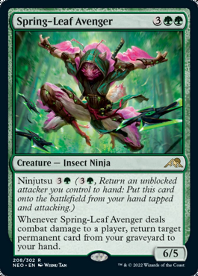 Spring-Leaf Avenger [Kamigawa: Neon Dynasty] | KingTCG.ca