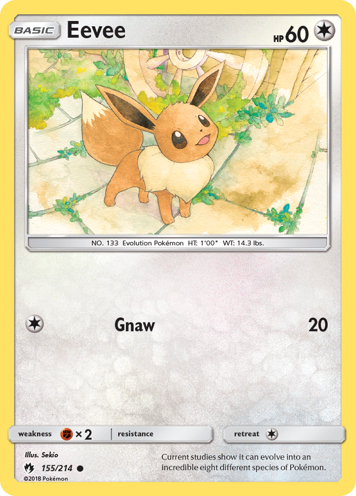 Eevee (155/214) [Sun & Moon: Lost Thunder] | KingTCG.ca