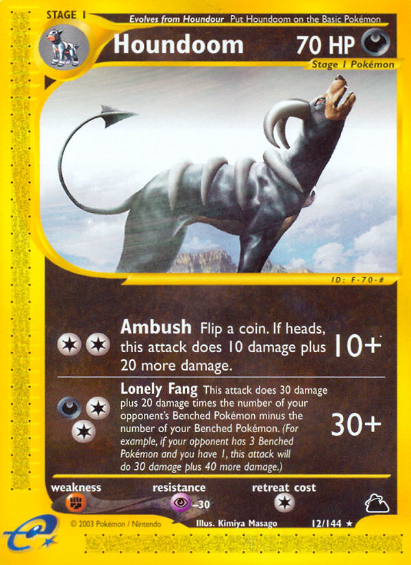 Houndoom (12/144) [Skyridge] | KingTCG.ca