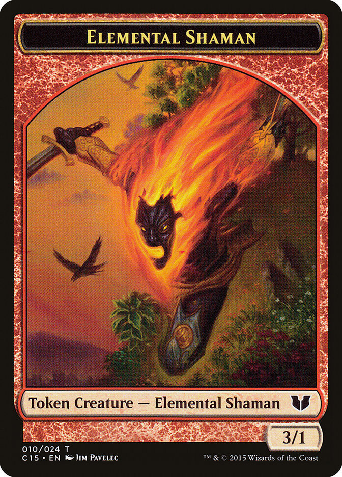 Elemental Shaman Token [Commander 2015 Tokens] | KingTCG.ca