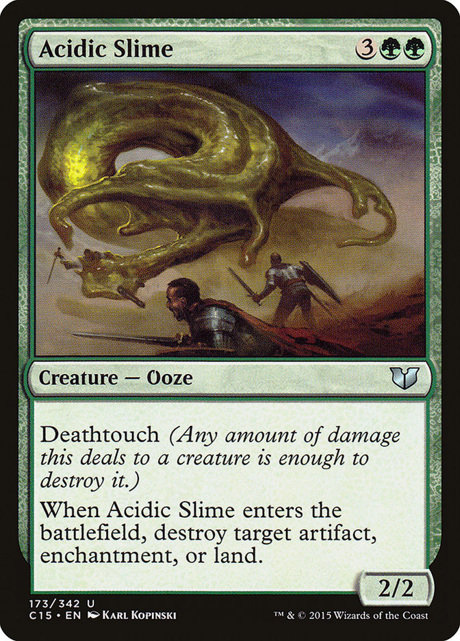 Acidic Slime [Commander 2015] | KingTCG.ca