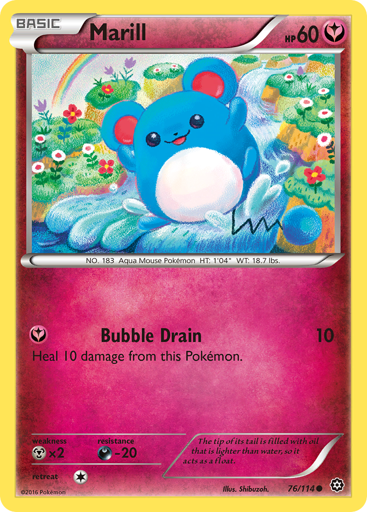 Marill (76/114) [XY: Steam Siege] | KingTCG.ca