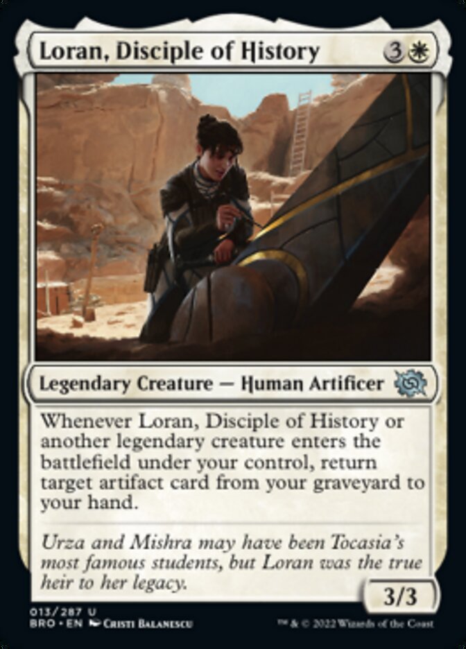 Loran, Disciple of History [The Brothers' War] | KingTCG.ca