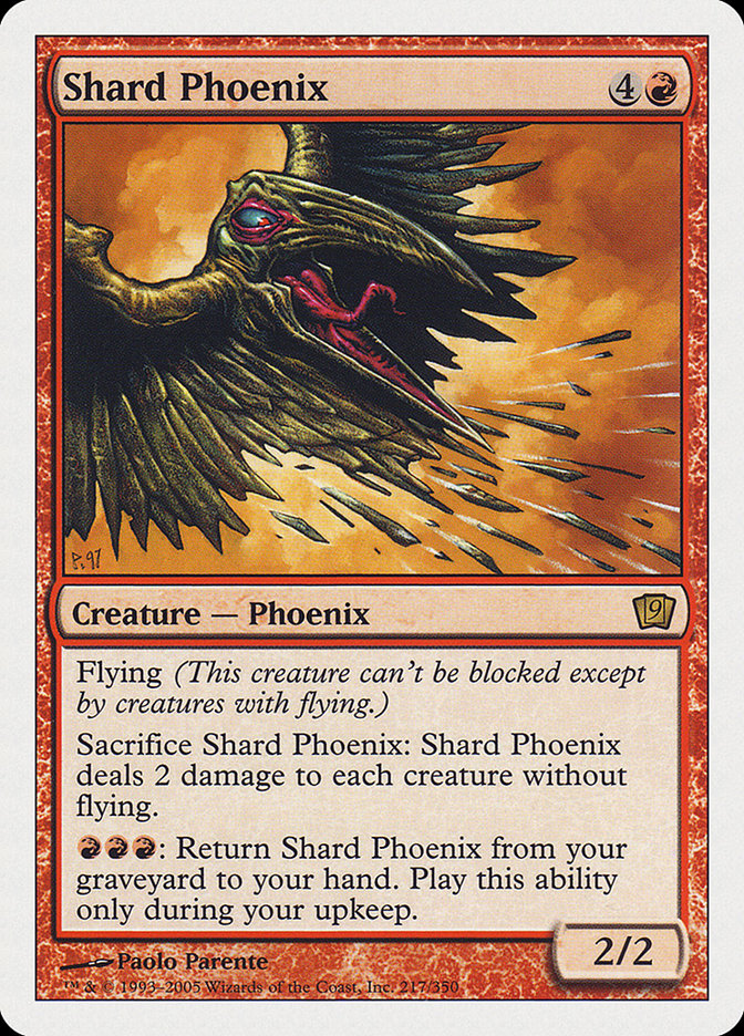 Shard Phoenix [Ninth Edition] | KingTCG.ca