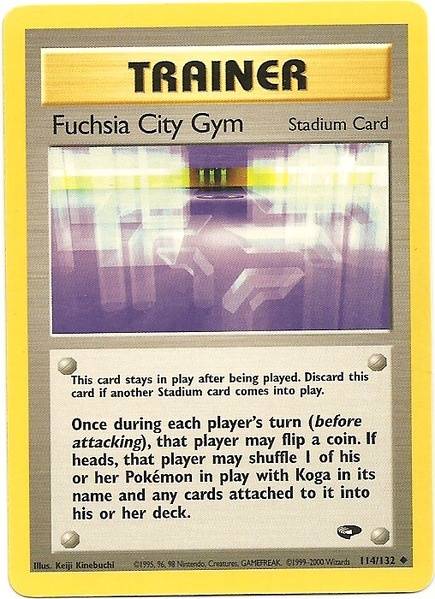 Fuchsia City Gym (114/132) [Gym Challenge] | KingTCG.ca