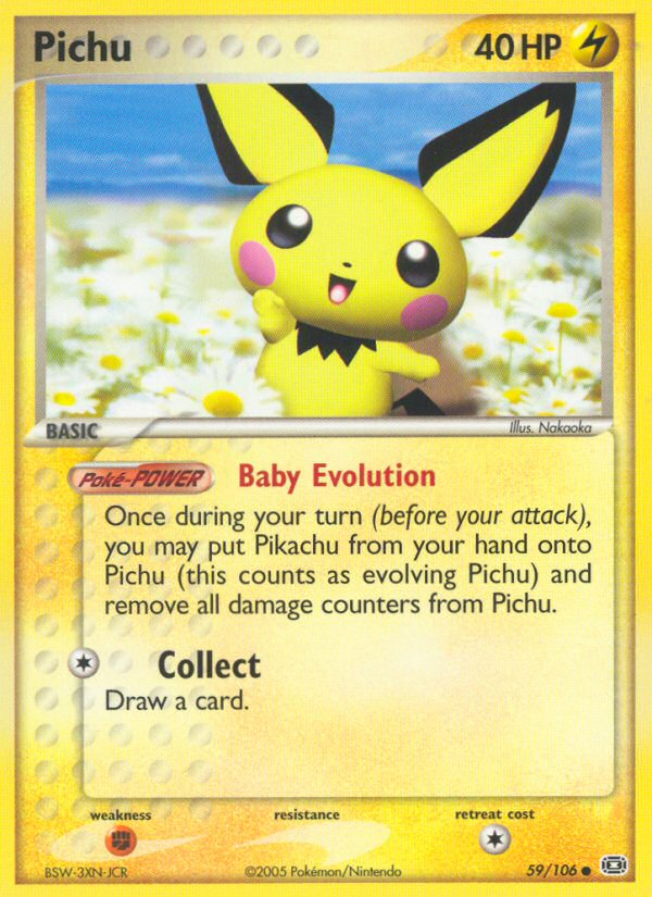 Pichu (59/106) [EX: Emerald] | KingTCG.ca