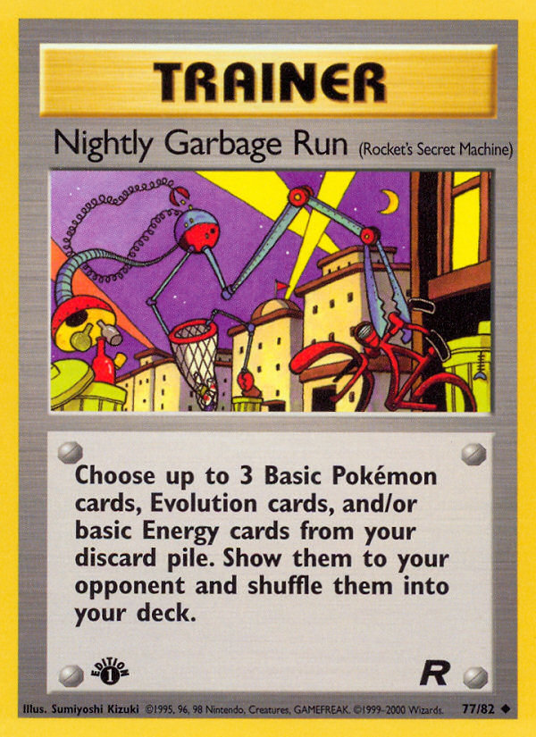 Nightly Garbage Run (77/82) [Team Rocket 1st Edition] | KingTCG.ca