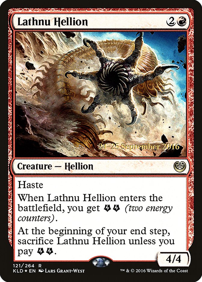 Lathnu Hellion [Kaladesh Promos] | KingTCG.ca