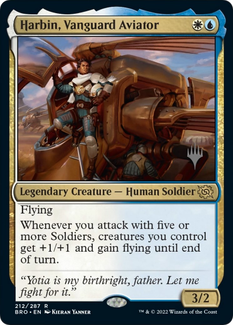 Harbin, Vanguard Aviator (Promo Pack) [The Brothers' War Promos] | KingTCG.ca