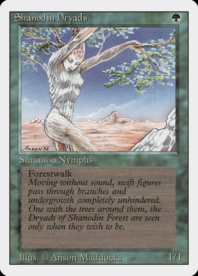 Shanodin Dryads [Revised Edition] | KingTCG.ca