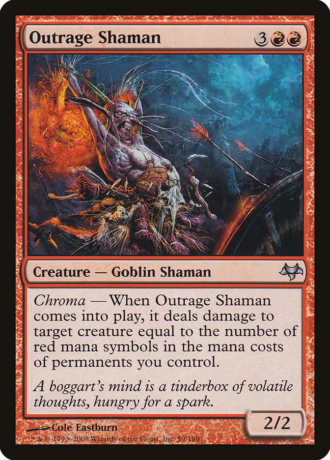 Outrage Shaman [Eventide] | KingTCG.ca