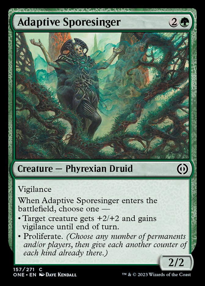 Adaptive Sporesinger [Phyrexia: All Will Be One] | KingTCG.ca