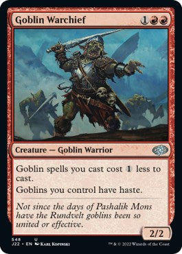 Goblin Warchief [Jumpstart 2022] | KingTCG.ca