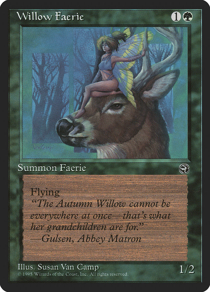 Willow Faerie (Gulsen Flavor Text) [Homelands] | KingTCG.ca