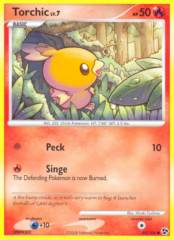 Torchic (89/106) [Diamond & Pearl: Great Encounters] | KingTCG.ca