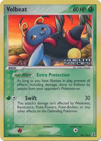 Volbeat (56/113) (Stamped) [EX: Delta Species] | KingTCG.ca