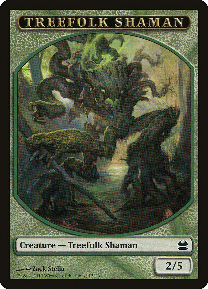 Treefolk Shaman [Modern Masters Tokens] | KingTCG.ca