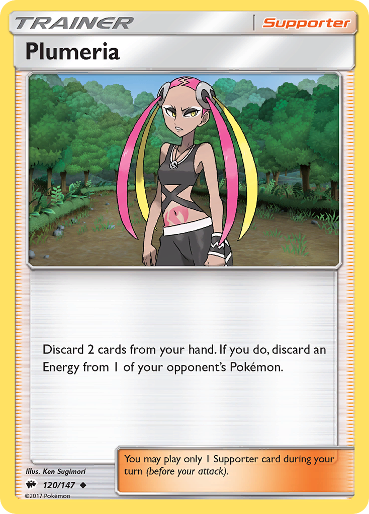 Plumeria (120/147) [Sun & Moon: Burning Shadows] | KingTCG.ca