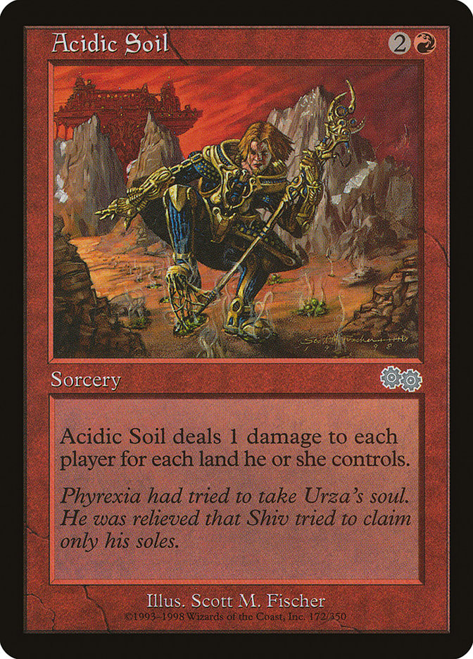 Acidic Soil [Urza's Saga] | KingTCG.ca