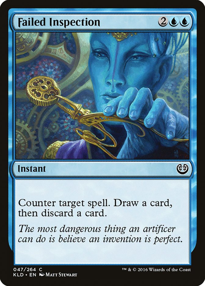 Failed Inspection [Kaladesh] | KingTCG.ca