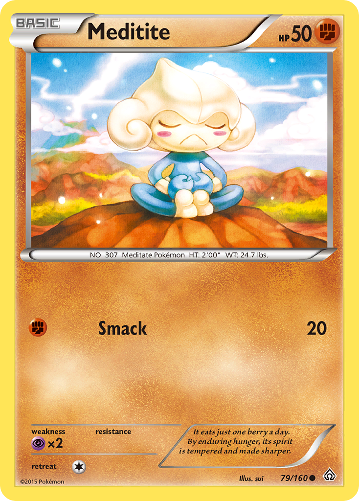 Meditite (79/160) [XY: Primal Clash] | KingTCG.ca