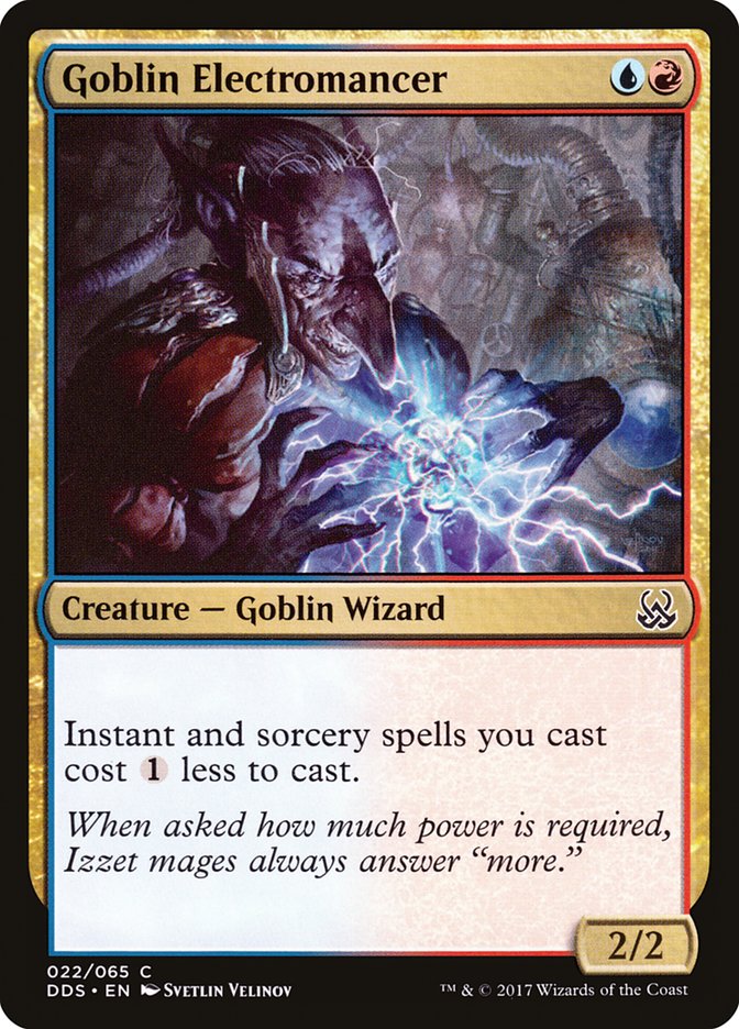 Goblin Electromancer [Duel Decks: Mind vs. Might] | KingTCG.ca