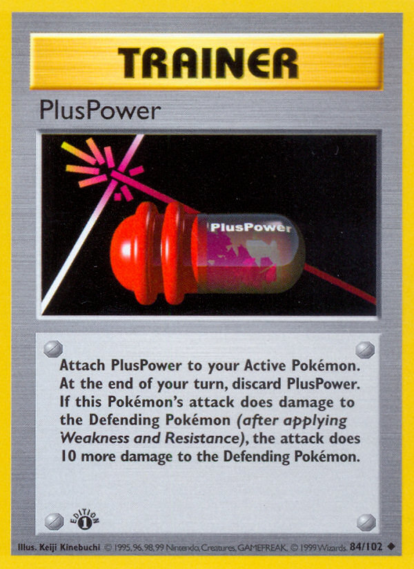 PlusPower (84/102) [Base Set 1st Edition] | KingTCG.ca