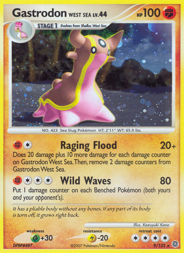 Gastrodon West Sea LV.44 (9/132) [Diamond & Pearl: Secret Wonders] | KingTCG.ca