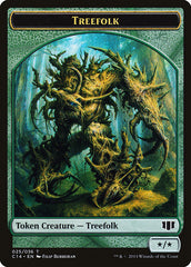 Treefolk // Wolf Double-sided Token [Commander 2014 Tokens] | KingTCG.ca