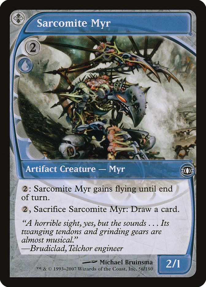 Sarcomite Myr [Future Sight] | KingTCG.ca