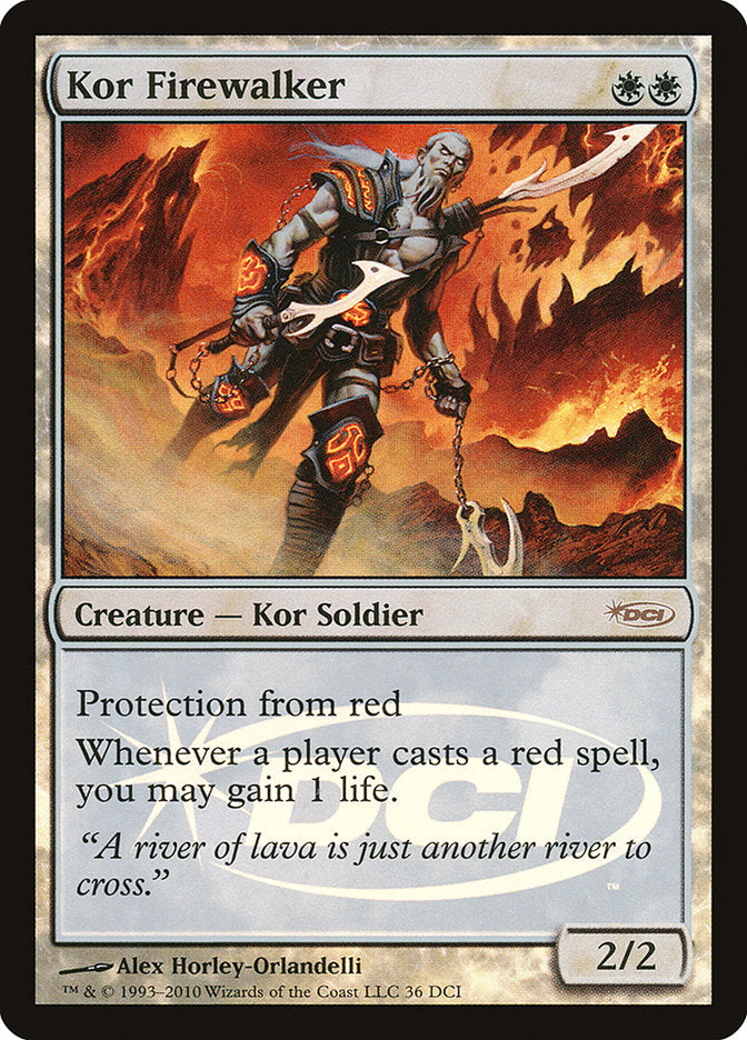 Kor Firewalker [Wizards Play Network 2010] | KingTCG.ca