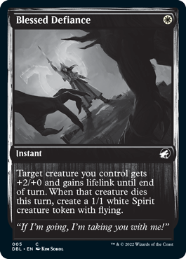 Blessed Defiance [Innistrad: Double Feature] | KingTCG.ca