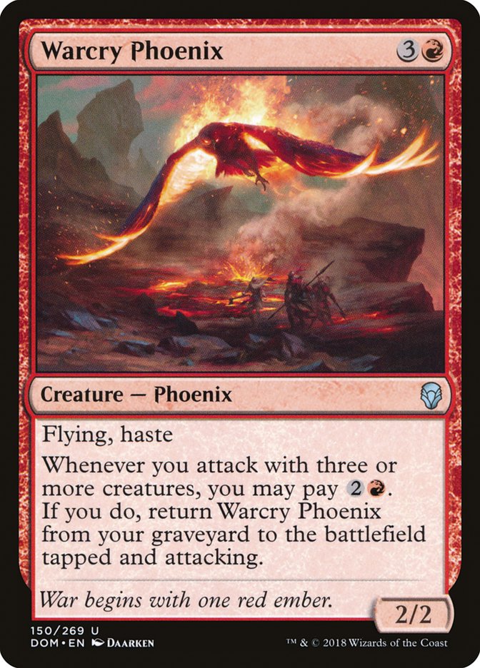 Warcry Phoenix [Dominaria] | KingTCG.ca