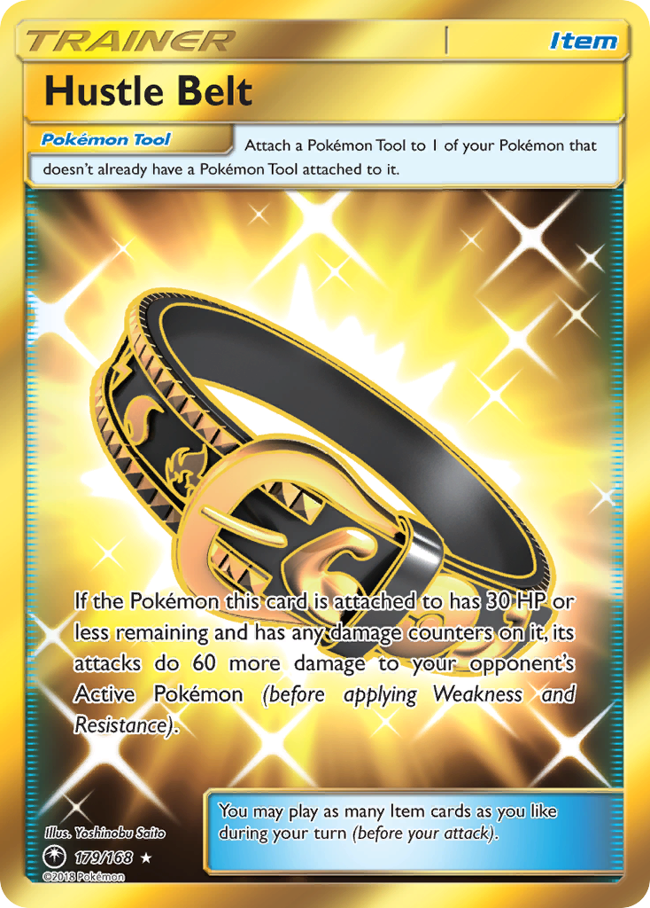 Hustle Belt (179/168) [Sun & Moon: Celestial Storm] | KingTCG.ca