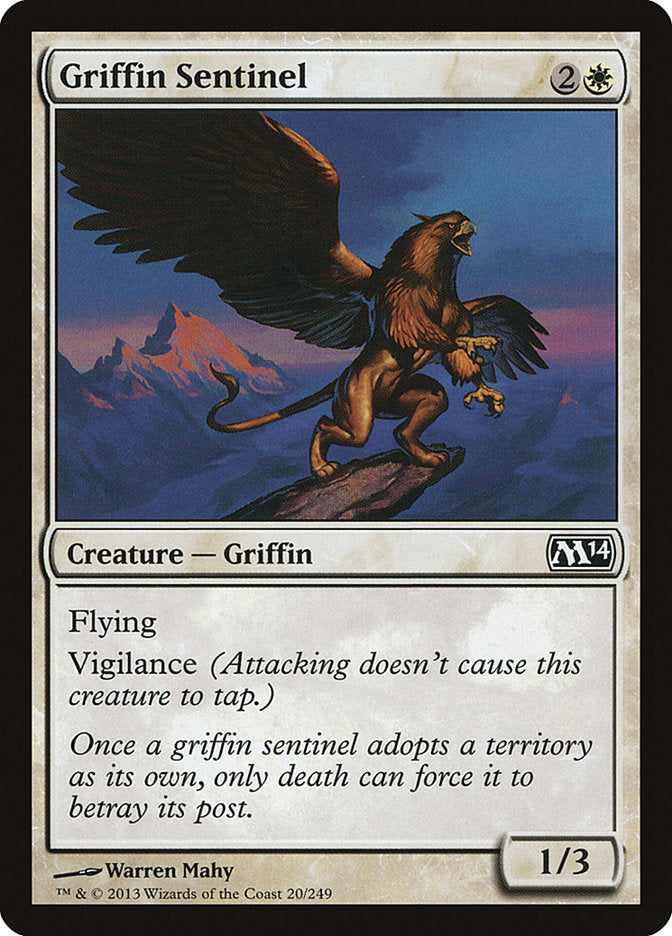 Griffin Sentinel [Magic 2014] | KingTCG.ca